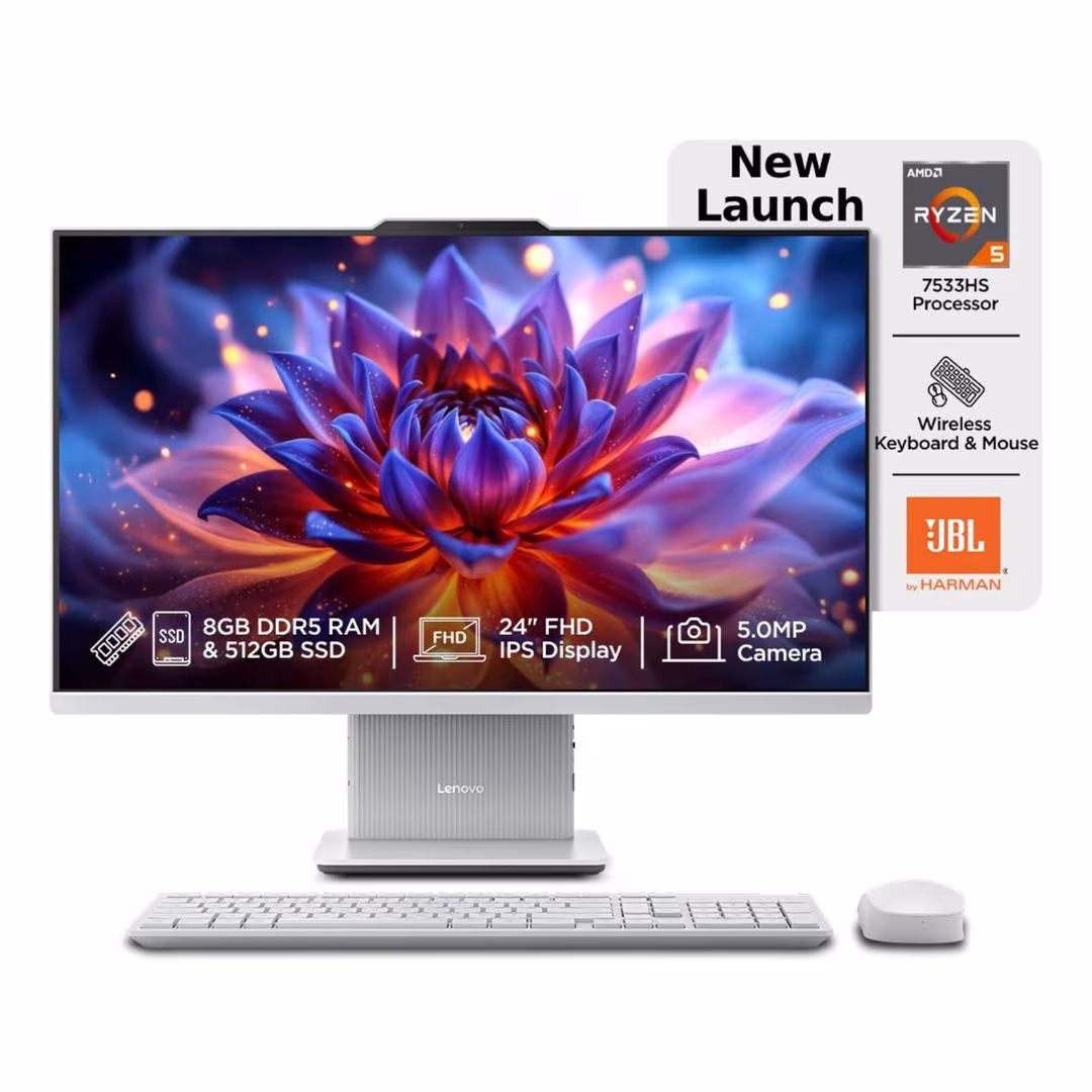 Lenovo IdeaCentre AIO 24ARR9 All-in-One Desktop
