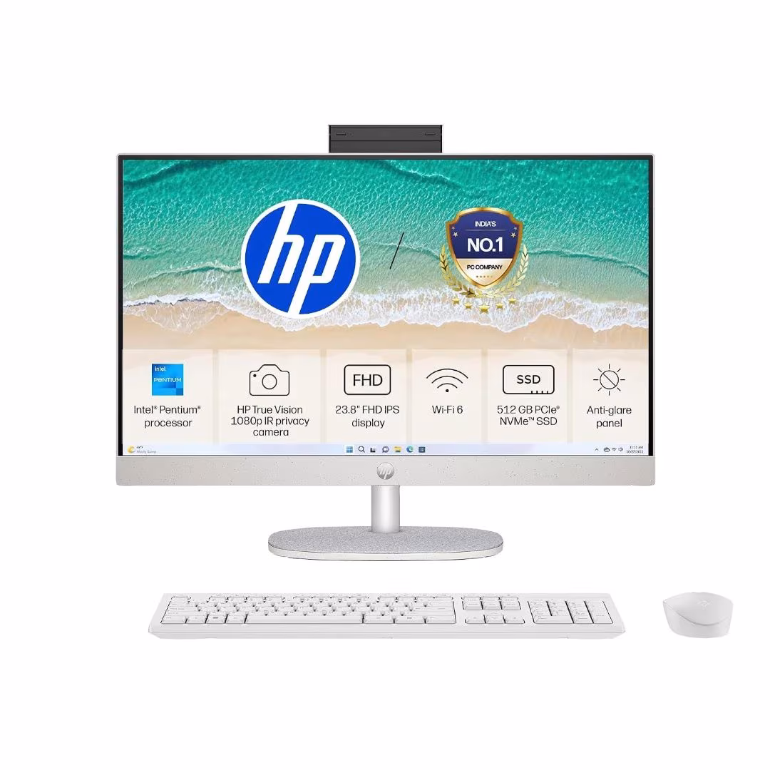 HP 24-CR0302in Intel N200 All-in-One Desktop